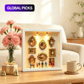 DIY Christmas Pull-Through Museum Silhouette Box Kit, Custom Photo Display, Mini Statues, Unique Memorial Decor, Winter New Year Gift, Framed Home Decoration #GLOBAL PICKS