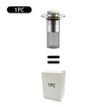 Bathroom Drain Strainer - Bathroom Gadgets with Removable Basket, High Mesh Density Stainless Steel Filter, Pop-Up Sink Drain Stopper, Hair Collector, Bath Accessories