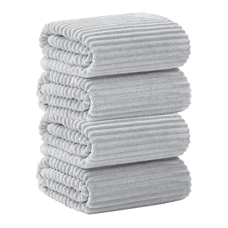 4 Pack Oversized Bath Towels Set - 35.43"x68.9" Extra Large Quick-Drying Microfiber - Ultra Soft Thin Bath Sheets for Spa, Gym, Travel & Home - Perfect Gift for Christmas,New Year,Valentine's Day, Family & Fitness Lovers