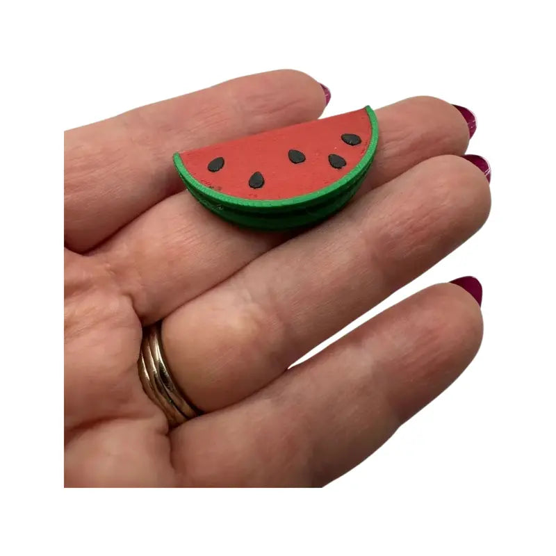 Mini 3D Printed Cooler 6 Color Options w/ Ice, Popsicles, Sandwich, Sodas, Drinks, Watermelon, Beach Ball- Miniature Spring Summer Miniverse, Desktop Decor Gifts