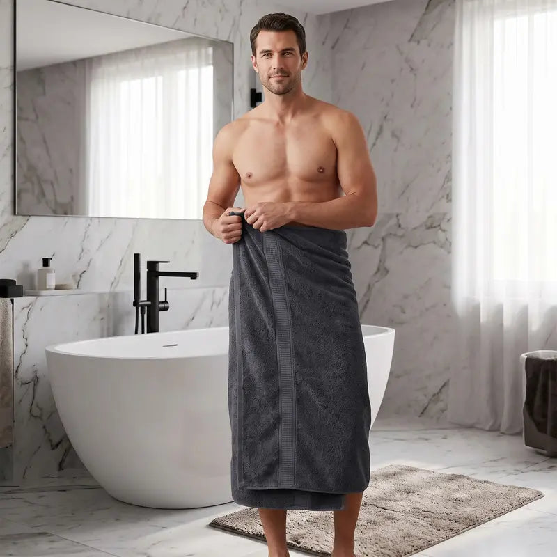 Utopia Towels 2-Piece Modern Deluxe XL Bath Sheet Set, Soft, Durable Hotel-Quality Absorbent Quick-Drying Towels for Daily Baths, 35x70in Bathroom Accessory