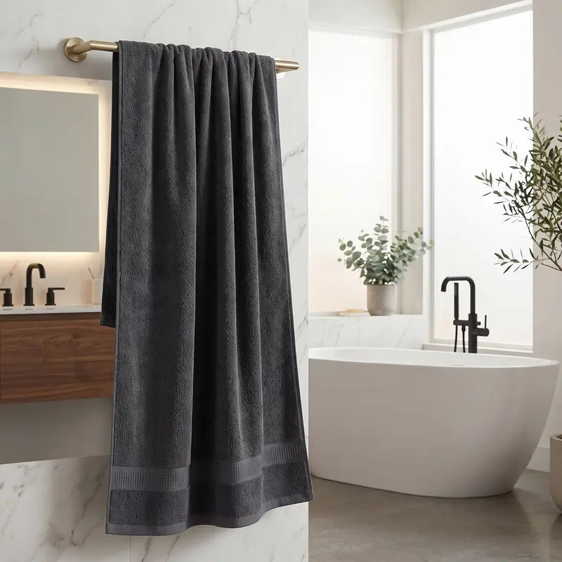 Utopia Towels 2-Piece Modern Deluxe XL Bath Sheet Set, Soft, Durable Hotel-Quality Absorbent Quick-Drying Towels for Daily Baths, 35x70in Bathroom Accessory