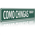 16x4 in Sturdy Lightweight Plain Aluminum Metal Rectangle Sign with Screws - Como Chingas Way Funny Spanish Wall Art, Home Decor for Wall, Holiday Gift Idea for Bold Humor Enthusiasts