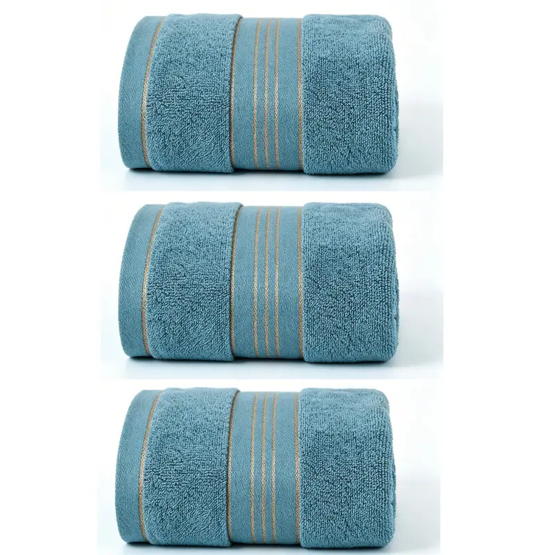 12.59×28.34 inch Pure Cotton Hand Towels, Soft Fluffy Highly Absorbent Skin-Friendly Quick Dry Towels, No Fading No Linting, Multi-use for Bathroom Gym Spa Camping Home Travel Ideal Gift