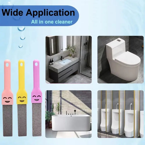 1/2/3/5 Piece Floating Stone Cleaning Brush Set, Toilet Rust Remover, Bathroom Tile Sink Cleaner, Home Washing Tool, House Cleaning Tools, Bathroom Supplies