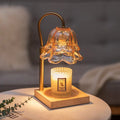 CANDELDO Flameless Candle Stand Lamp - Adjustable Height, Timer-Equipped, 2 Bulbs Included, Soft Light for Cozy Corners, Apartment Accessories, Room Decor for Women, Birthday Gift Ideas