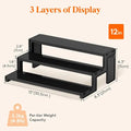 Lifewit 3-Tier 4-Tier Plastic Cologne Organizer Racks - Makeup Organizer for Men’s Colognes & Women’s Perfumes, Things for Rooms, Bathroom Counter & Bedroom Dresser Storage Holder