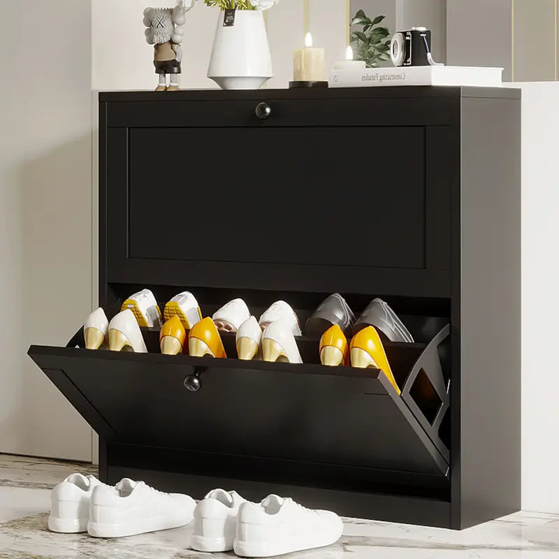 VOWNER Shoes Cabinet with Drawers for Narrow Entryway,Shoe Storage Cabinet Shoe Rack Organizer for Bedroom Living Room