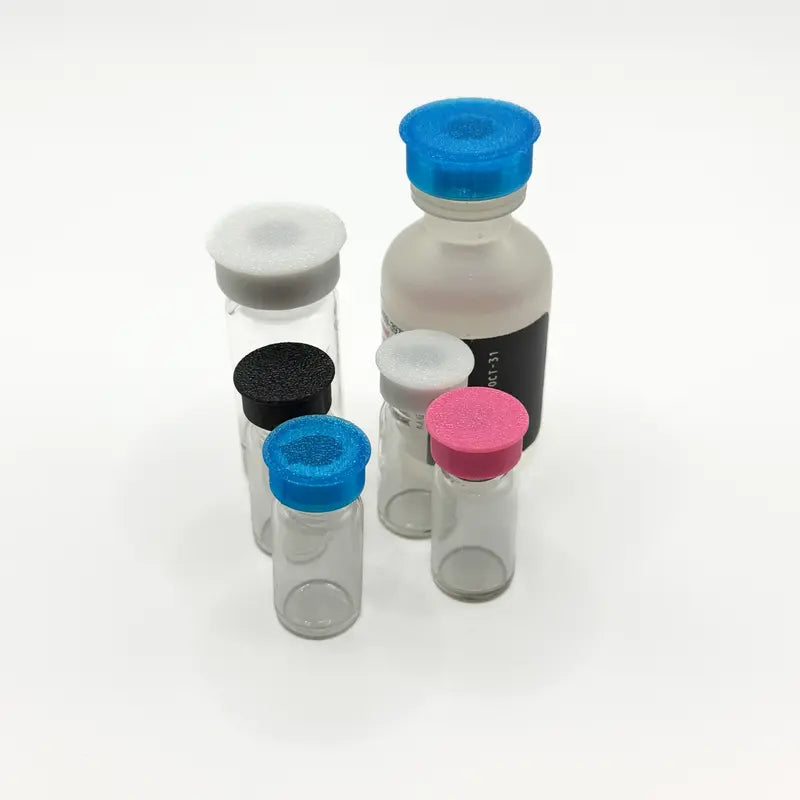 No Frills Vial Caps TPU Caps for 3mL 5mL 10mL 30mL for vial Protection and organization - non custom