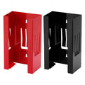 Mayouko 2-Pack Powder-Coated Magnetic Glove & Tissue Dispenser, Black & Red, 8LB Capacity, Wall-Mount Tool Organizer with Containers for Organizing Shop Ferrous Surfaces, Interior Bin Solution