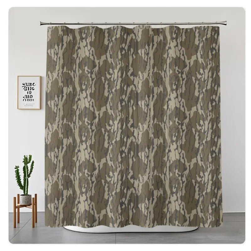 Original Bottomland Everything Bottom Lands Camo 4-Piece Bathroom Set Polyester - Mats with Camouflage Design