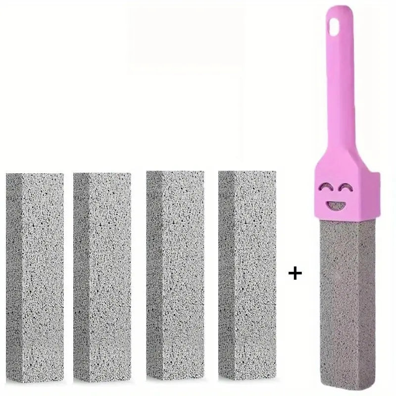1/2/3/5 Piece Floating Stone Cleaning Brush Set, Toilet Rust Remover, Bathroom Tile Sink Cleaner, Home Washing Tool, House Cleaning Tools, Bathroom Supplies