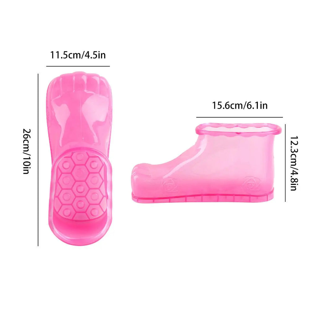 Portable Foot Spa Bathtub, 1 Pair Boot-Design Hot Massage Foot Bath Tub, Foot Bath Boots for Blood Circulation and Relaxation, Foot Bath Detox, Foot Spa with Heat, Foot Soaker Tub