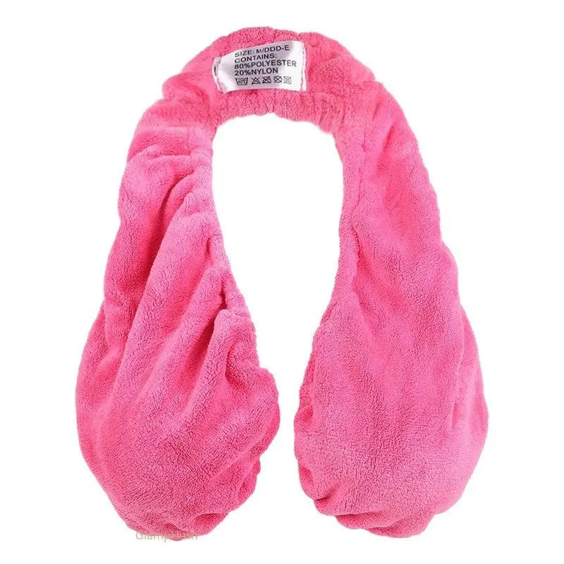 Women's Soft Fluffy Plush Bath Wrap - Halter Neck Towel Bra, Leopard Print, Lightweight, Cartoon, Color-Locked Printing, Breathable, Quick-Dry, Non-Irritating Daily Loungewear, Self Care Products, Gifts for Adulting Women