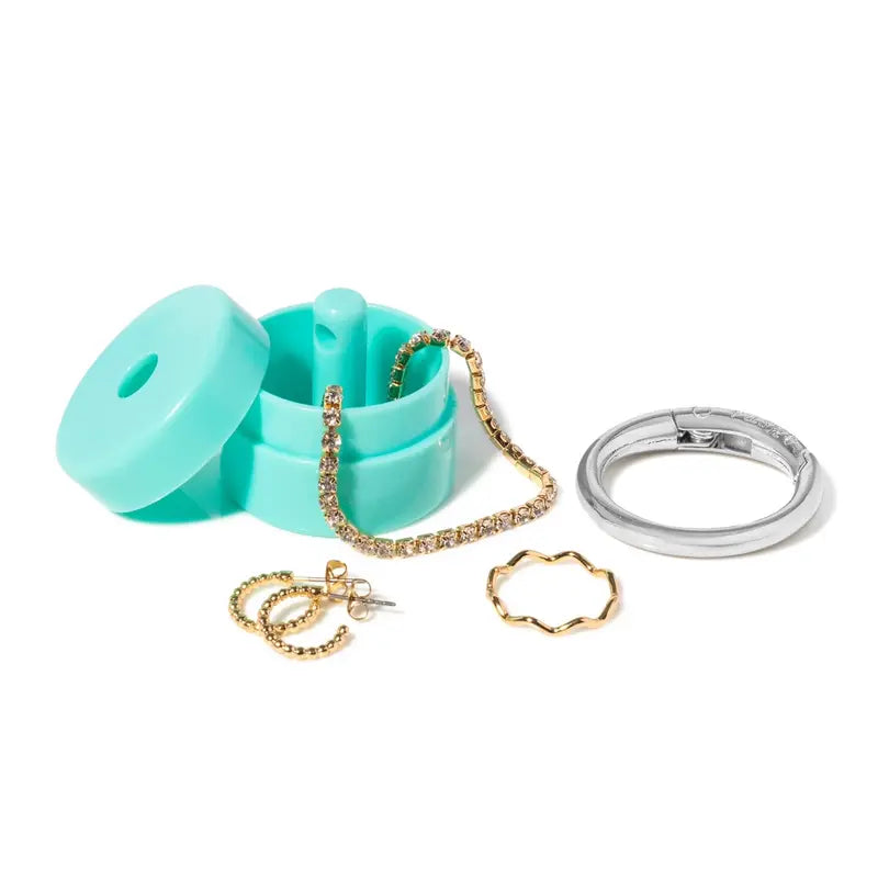 Lion Latch OFFICIAL Shark Tank - travel jewelry box - ring box -  ring holder - jewelry organizer Mini Trinkets